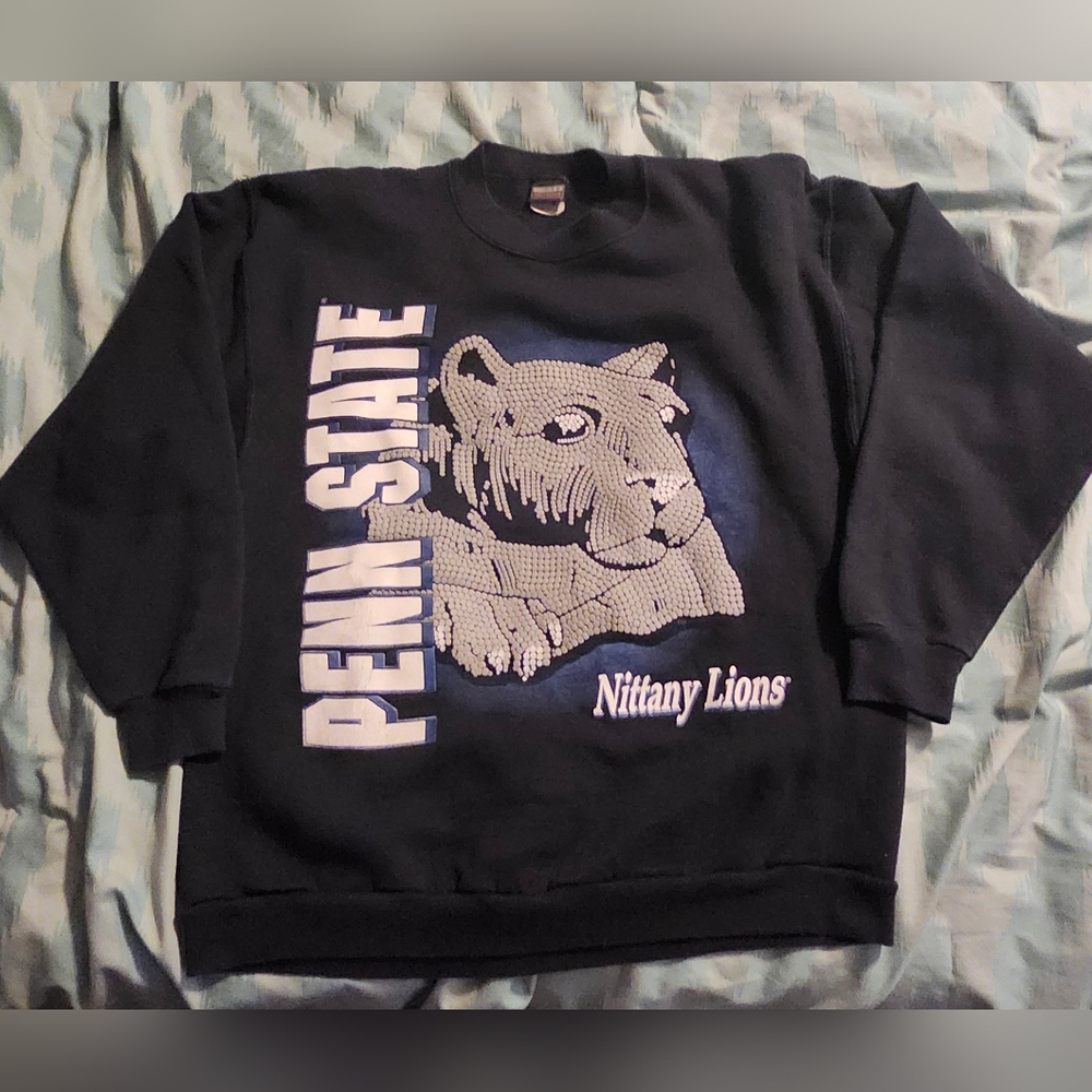 Vintage Rare Penn State Crewneck Licensed By Harley Davidson‎ Men's Size XL NCAA